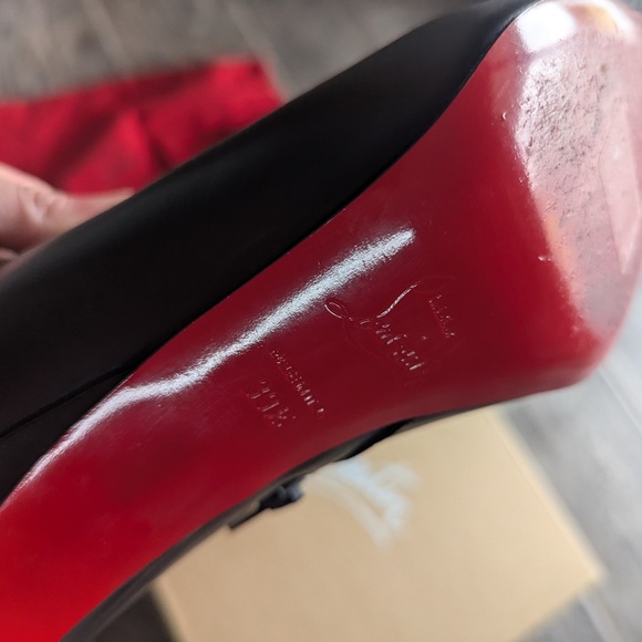 Christian Louboutin Gorgona boots size 39.5 black - Picture 11 of 11